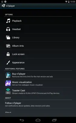 n7player android App screenshot 3